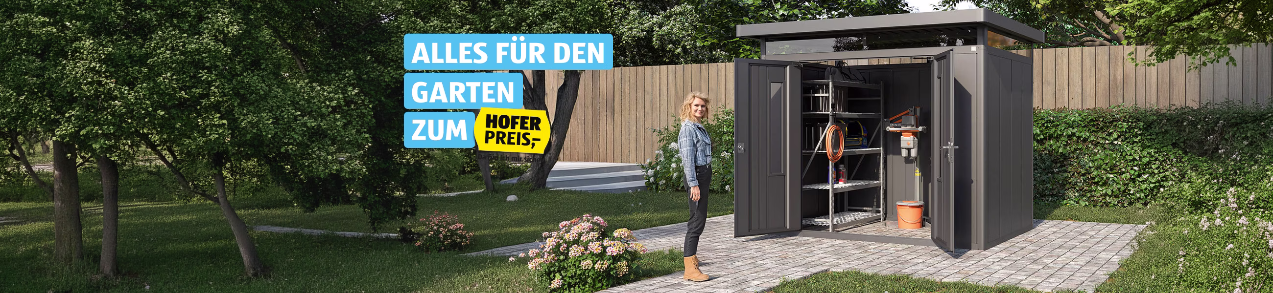 Alles f&uuml;r den Garten zum HOFER Preis